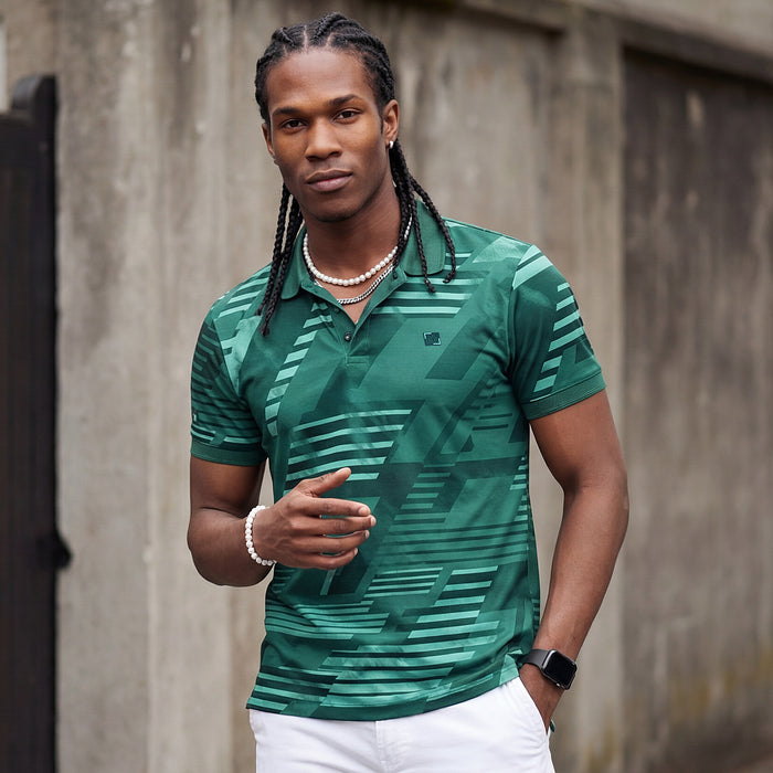 Killer Men Green Printed Slim Fit T-Shirt