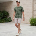 Killer Men Green Printed Slim Fit T-Shirts