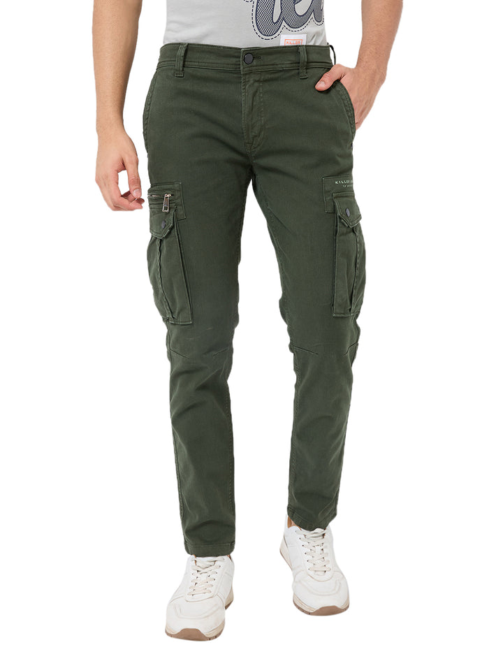 Killer Men Green Solid Cargo