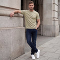 Killer Men Light Green Printed Slim Fit T-Shirts