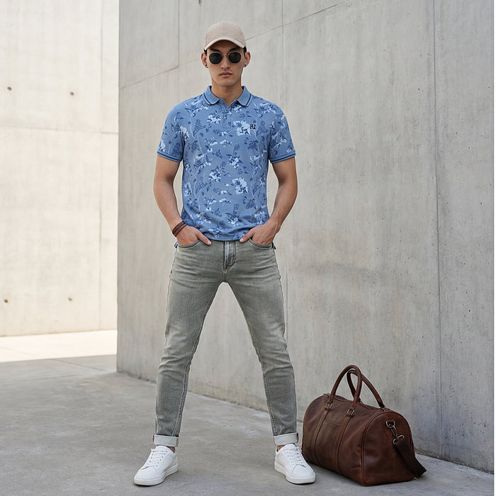 Killer Men Light Green Solid Slim Fit Jeans