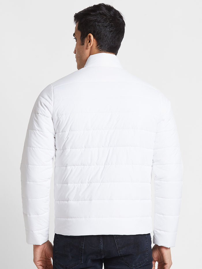 Killer Men White High Neck Jackets