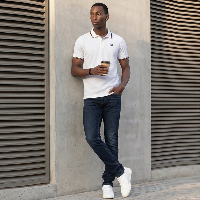 Killer Men White Printed Slim Fit T-Shirts