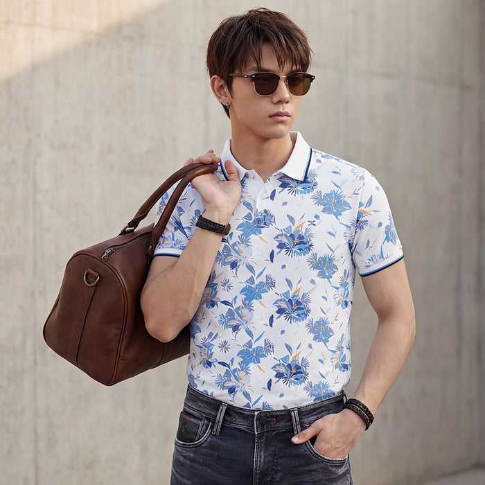 Killer Men White Printed Slim Fit T-Shirts