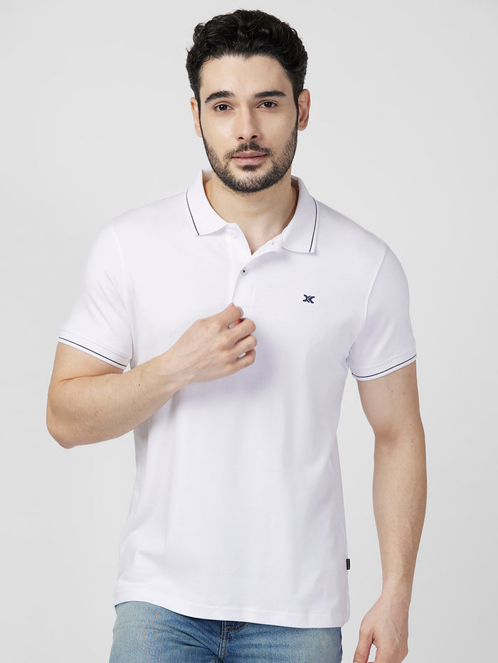 Killer Men White Printed Slim Fit T-Shirts