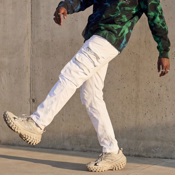 Killer Men White Solid Cargo
