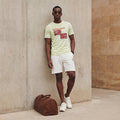 Killer Men Yellow Printed Slim Fit T-Shirts