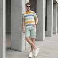 Killer Men Yellow Printed Slim Fit T-Shirts