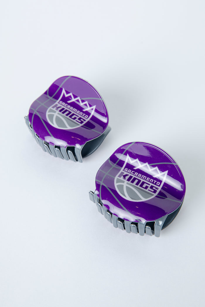 Kings Basketball Hair Clip Set