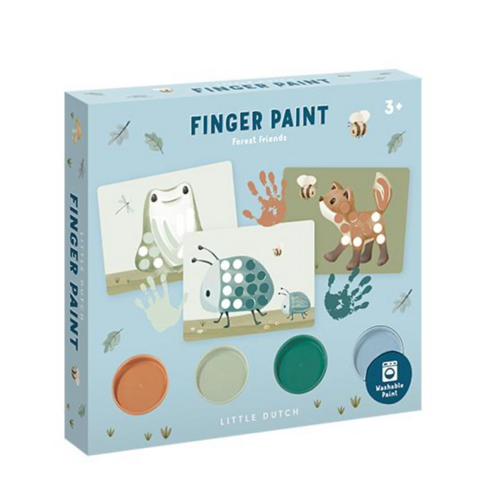 Kit de peinture au doigt | Forest Friends