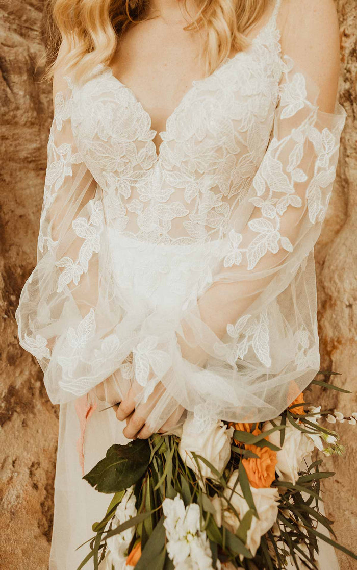 Lace Drop Long Sleeve - Accessory - Grace and Goddess