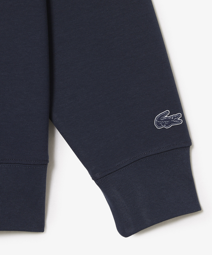 Lacoste Active Logo Back Hoodie (Blue Night)