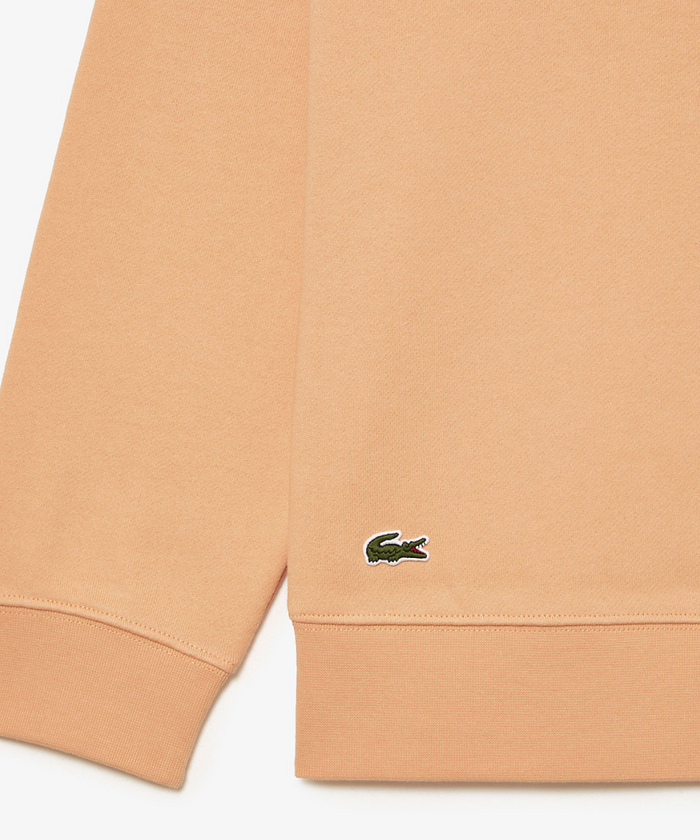 Lacoste Soft Branding Crew Neck Sweater (Light Orange)