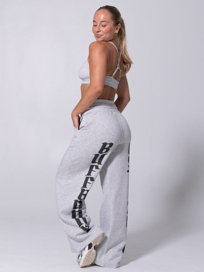 Layers Straight Leg Sweatpant - Heather Grey