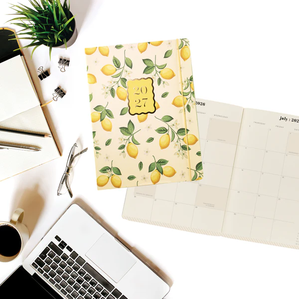 Lemons 18-Month Monthly Planner