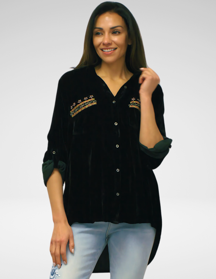LIZA SHIRT: INKWELL