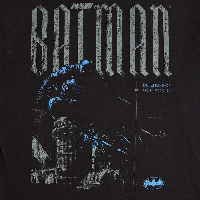 Made In Gotham Forge Heavyweight Boxy Tee - Heroes & Villains-DC Comics-T-Shirt