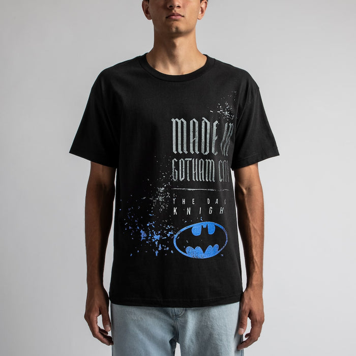 Made In Gotham Forge Heavyweight Boxy Tee - Heroes & Villains-DC Comics-T-Shirt