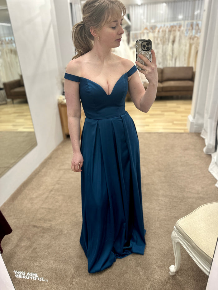 Maeve Off Shoulder Ball Gown - Dress - Bariano