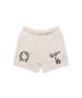 Majestic Los Angeles Dodgers Classic Fleece Shorts (Silver Lining)