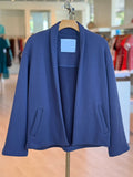 Mamj576 Grey Cropped Jacket