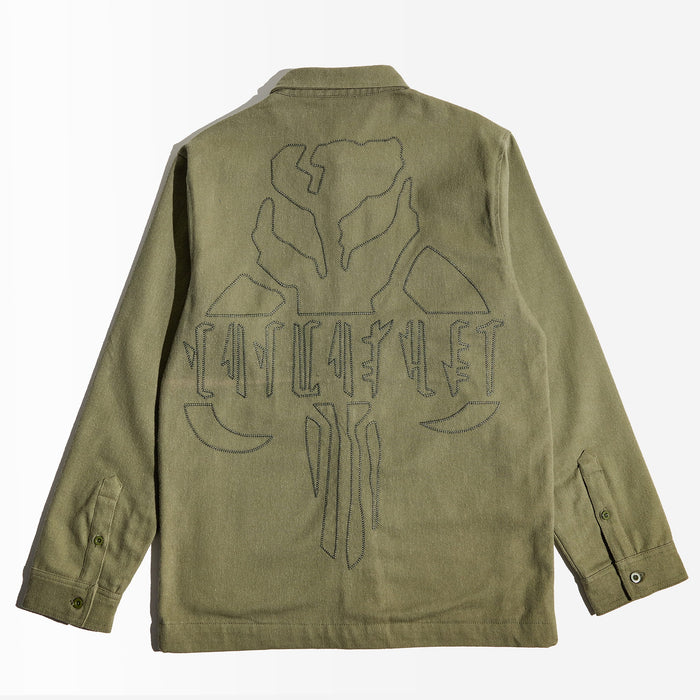 Mandalorian Heavyweight Cotton Shirt Jacket - Heroes & Villains-Star Wars-Shacket