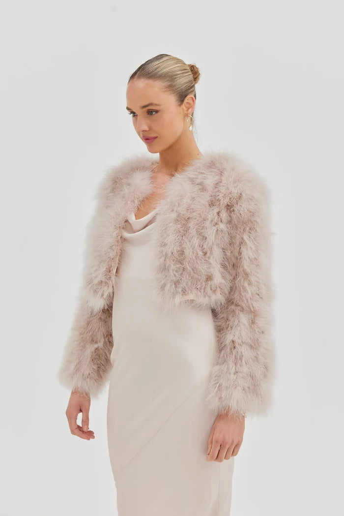 Manhattan Crop Jacket Blush - Accessory - Bubish
