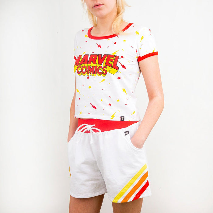 Marvel Comics Retro Pajama Set - Heroes & Villains-Marvel-Pajama Set