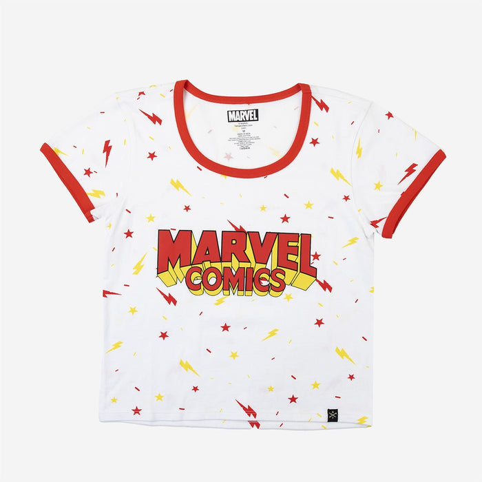 Marvel Comics Retro Pajama Set - Heroes & Villains-Marvel-Pajama Set