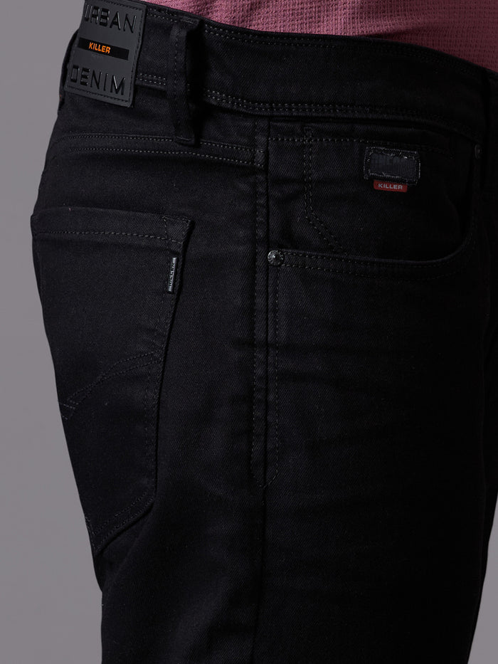 Men's Black Skinny Fit Jeans