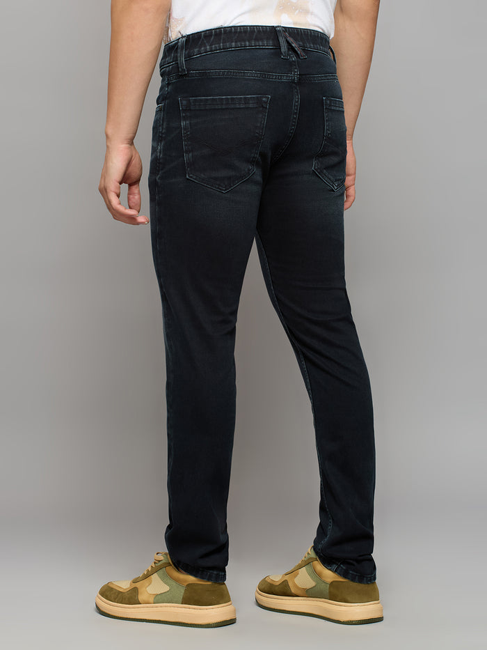 Men's Black Slim Fit Jeans