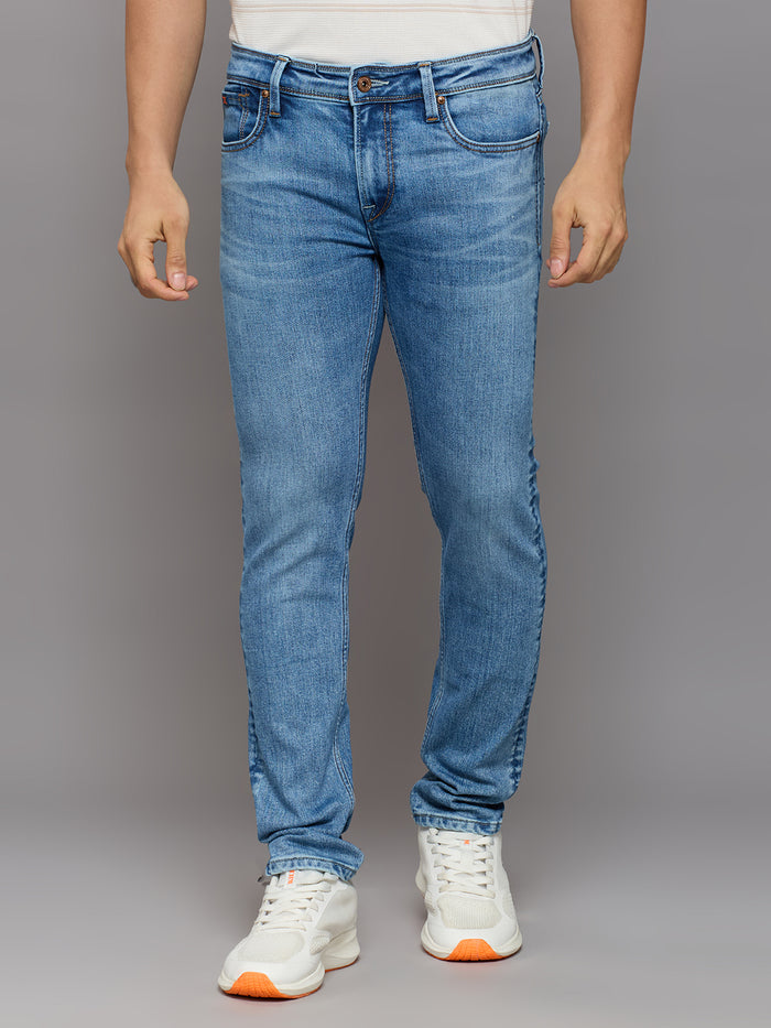 Men's Blue Slim Fit Jeans
