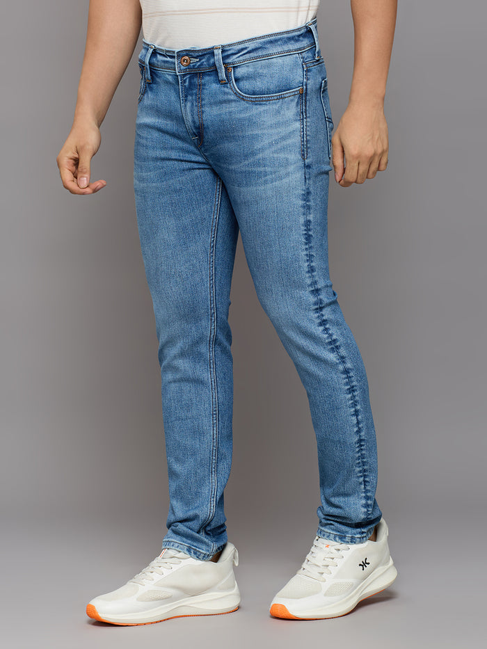 Men's Blue Slim Fit Jeans