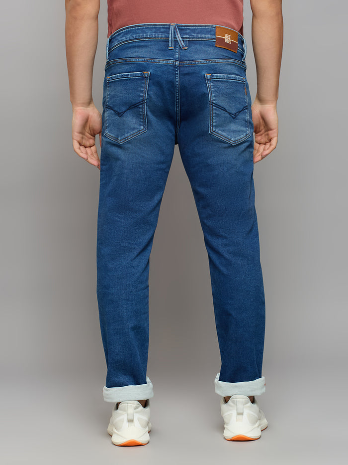 Men's Blue Slim Fit Jeans