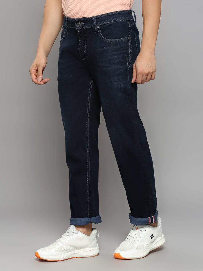 Men's Dark Blue Slim Fit Jeans