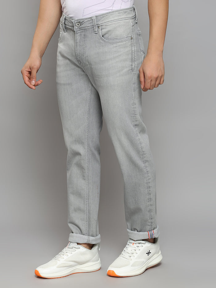 Men's Grey Slim Fit Jeans