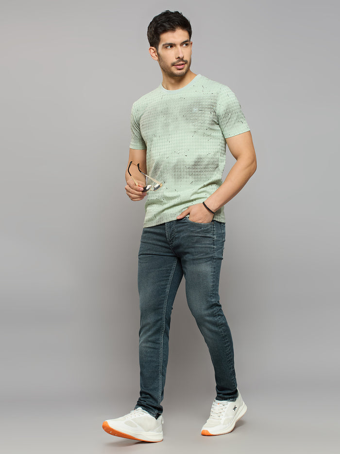 Men's Grey Slim Fit Jeans