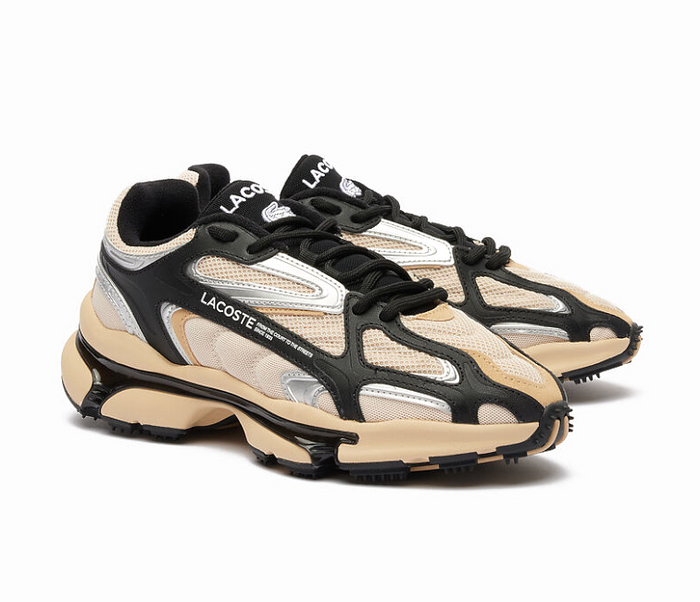 Men's Lacoste L003 2K24 124 1 SMA (Light Tan/Black)