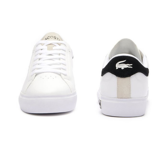 Men's Lacoste Powercourt 124 2 SMA (White/Black)
