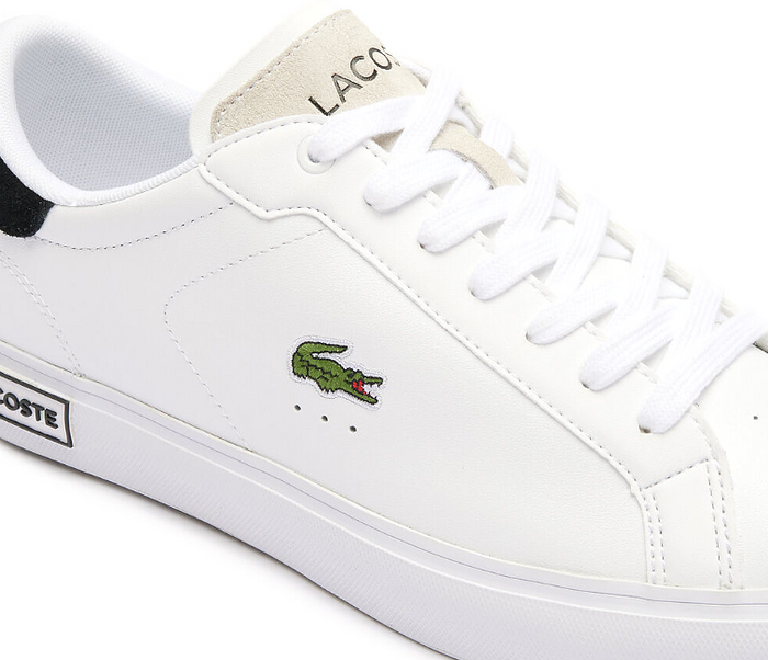 Men's Lacoste Powercourt 124 2 SMA (White/Black)