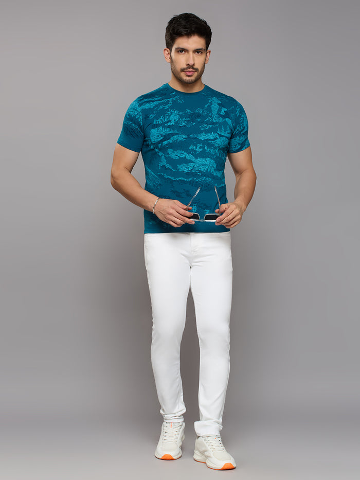 Men's White Skinny Fit Jeans