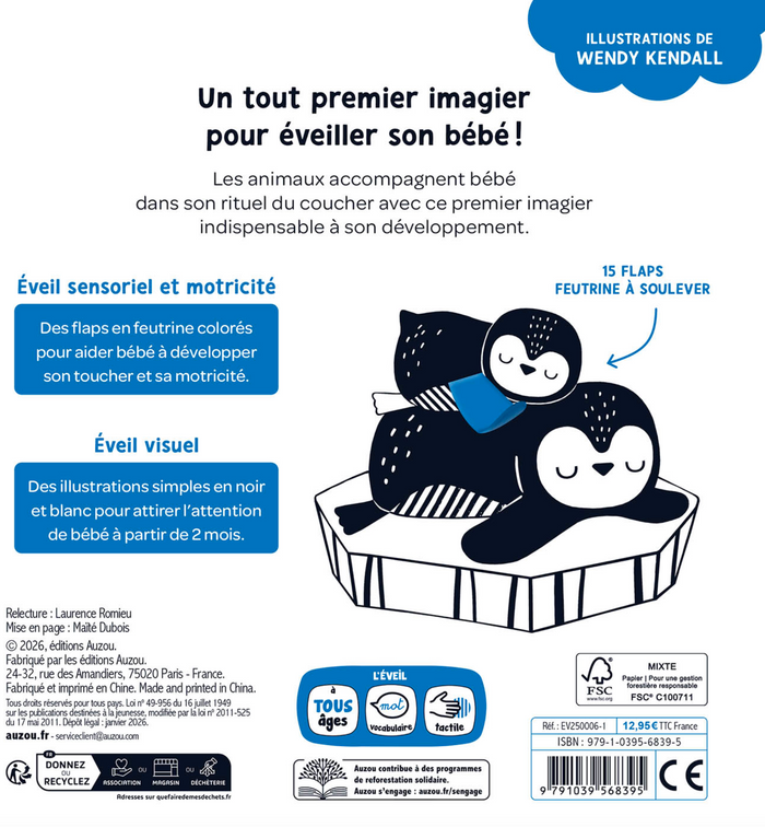 Mes premiers flaps | Au dodo !