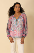 Michaela Chiffon Top, color_pink