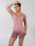 Miracle Scrunch Seamless Bodysuit 5" - Heather Rose Ombre