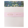 Monet Lily Pads Large Notepad