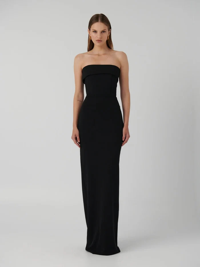 Monroe Gown Black - Dress - Effie Kats