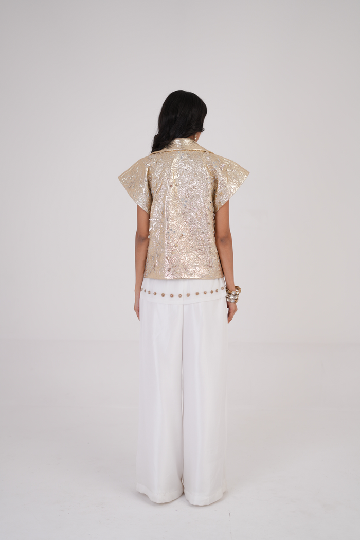 Moon Bloom Jacket with Cutwork