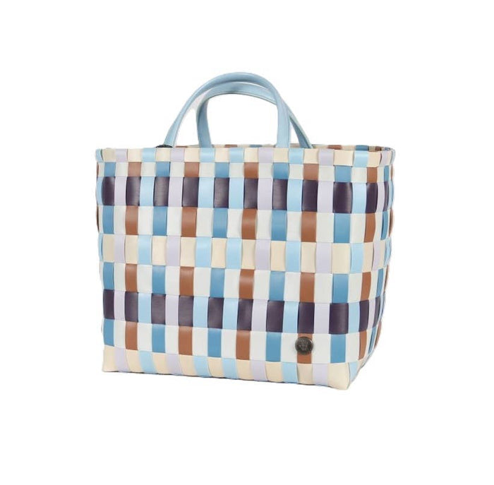 Multitone Recycled Handwoven Shopper - Purple Mix