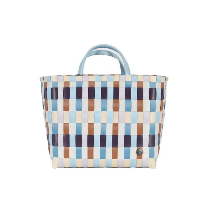 Multitone Recycled Handwoven Shopper - Purple Mix