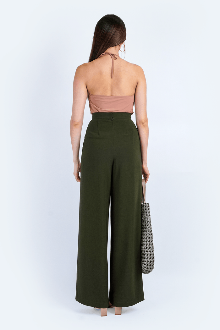 Chloe Dao PANTS Olive Green Cheryl Pants
